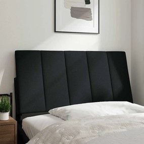 Μαξιλάρι για Κεφαλάρι Μαύρο 100 εκ. Υφασμάτινο - Μαύρο