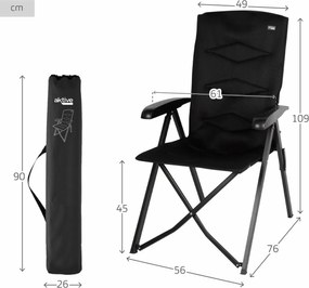 πτυσσόμενη καρέκλα Aktive 49 x 76 x 109 cm