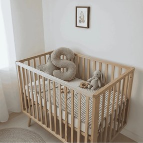 Stewehome Μαξιλάρι σχήματος γράμματος S με γέμιση από ελαφρύ πολυεστερικό αφρό και ύφασμα Κρεμ