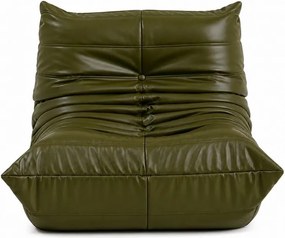 Πολυθρόνα Nextdeco Togo eco leather λαδί Υ70x97x85εκ.