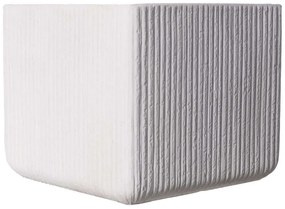 Κασπώ Πήλινο Stripe E-5170-8 55x55x47cm White Supergreens Clay