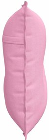 vidaXL Μαξιλάρι Πλάτης Ροζ 80 x 19 x 50 εκ ύφασμα