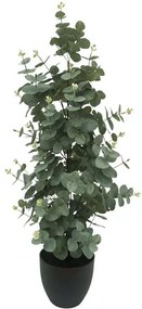 Τεχνητό Φυτό Σε Κασπώ Ευκάλυπτος 04-24191 90cm Green Marhome Συνθετικό Υλικό
