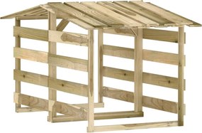 vidaXL Πέργκολες με Οροφή 2 τεμ. 100x90x100 εκ. από Εμποτισμένο Πεύκο
