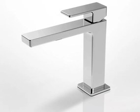 La Torre Profili Chrome Μπαταρία Νιπτήρος με Aυτόματη Βαλβίδα 45001-100
