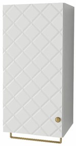 Επιτοίχιο ντουλάπι μπάνιου Merced E105, Άσπρο, Τοίχου, Ο αριθμός των θυρών: 1, 78x35x35cm, 16 kg | Epipla1.gr