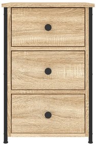 vidaXL Κομοδίνο Sonoma Δρυς 40 x 36 x 60 εκ. από Επεξεργασμένο Ξύλο
