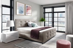 Επενδυμένο κρεβάτι Viena-Mpez-140 x 200