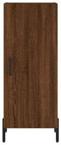 vidaXL Ντουλάπι Καφέ Δρυς 34,5 x 34 x 90 εκ. Επεξεργασμένο Ξύλο