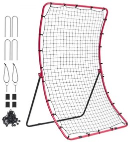 VEVOR Baseball And Softball Rebounder Net 4x5.5 ft PitchBack All Angle Fielding