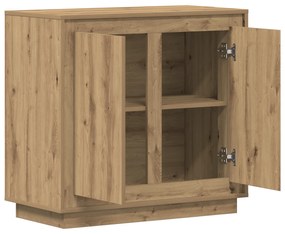 vidaXL Σιφωνάς Artisan Oak 80x34x75 εκ. Κατασκευασμένο ξύλο