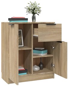 vidaXL Ντουλάπι Sonoma Δρυς 60 x 30 x 70 εκ. από Επεξεργασμένο Ξύλο