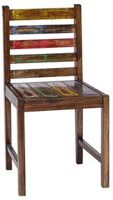 vidaXL Καρέκλες Τραπεζαρίας 2 τεμ. από Μασίφ Ανακυκλωμένο Ξύλο