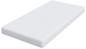 vidaXL Στρώματα Λευκό 90 x 200 cm 100% ύφασμα πολυεστέρα