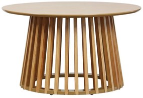 Τραπεζάκι σαλονιού Domonic mdf/pw σε φυσική απόχρωση Φ80x45εκ 80x80x45 εκ.