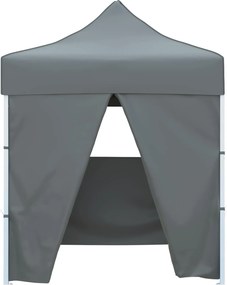 vidaXL Σκηνή Πάρτυ 200 x 200 x 315 εκ. Ανθρακί Ύφασμα Όξφορντ