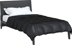 vidaXL Κουβέρτα ολόκληρου του χρόνου Μαύρο 155 x 220 cm