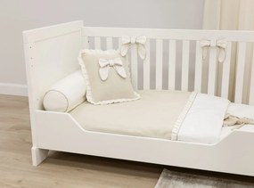 Βρεφικό Κρεβάτι Oliver 70x140cm  Off White  CocoMilou