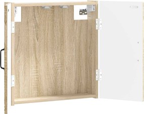 vidaXL Ντουλάπα Πινάκων Βελών HAARLEM Sonoma Δρυς Επεξεργασμένο Ξύλο