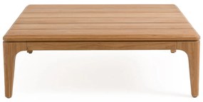 Χαμηλό τετράγωνο τραπεζάκι από ξύλο teak, Cordano