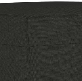 vidaXL Πάγκος Μαύρος 100x35x41 εκ. Υφασμάτινος