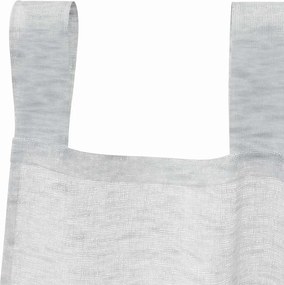 vidaXL Κουρτίνα βυσσινί 2 pcs Ανοιχτό γκρι 140 x 140 cm Πολυεστέρας