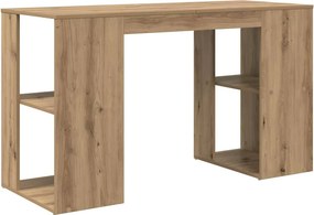 vidaXL Γραφείο Artisan Oak Επεξεργασμένο ξύλο 130 x 50.5 x 75 εκ