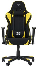 Serioux Torin Καρέκλα Gaming Δερματίνης με Ρυθμιζόμενα Μπράτσα Μαύρο / Κίτρινο