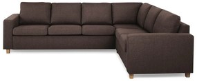 Γωνιακός Καναπές Scandinavian Choice C156, Δρυς, Καφέ, 284x223x80cm, Πόδια: Ξύλο | Epipla1.gr