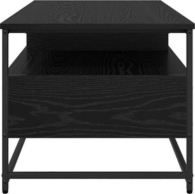 vidaXL Τραπεζάκι σαλονιού Μαύρη Οξυά 100 x 51 x 45 cm