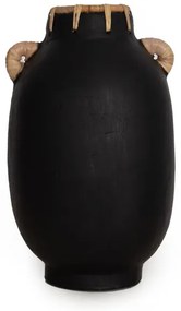 Διακοσμητικό Βάζο Usiris Black (21x35) Soulworks 0750014