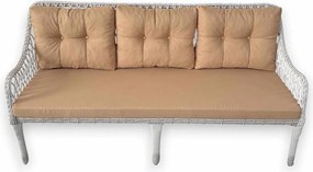 Σετ Κήπου Μπεζ / Λευκό EGRIAR 170x56x78