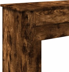 vidaXL Πλαίσιο Τζακιού Καπνιστή Δρυς 90x30x90 εκ. από Επεξ. Ξύλο