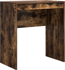 vidaXL Γραφείο με συρτάρι με ράφι με αποθήκευση 2 pcs Καπνιστό Δρύς