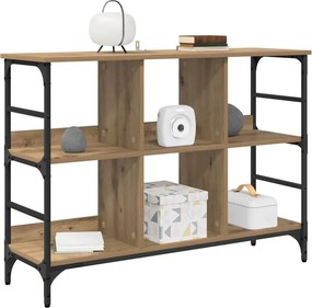 vidaXL Πλαϊνό γραφείο Artisan Oak 102 x 32 x 73,5 εκ