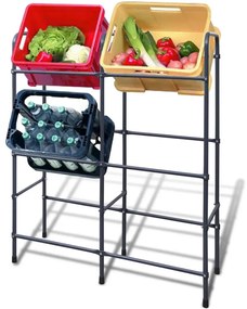 Βάση για 6 Κιβώτια Ατσάλινη