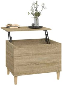 vidaXL Τραπεζάκι Σαλονιού Sonoma Δρυς 60x44,5x45εκ. Επεξεργασμένο Ξύλο