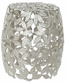 Βοηθητικό Τραπέζι DKD Home Decor Αλουμίνιο Φύλλα (40 x 40 x 45 cm)