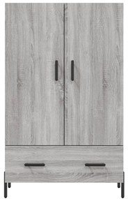 vidaXL Ντουλάπα Γκρι Sonoma 69,5 x 31 x 115 εκ. από Επεξεργασμένο Ξύλο