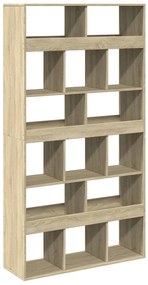 vidaXL Βιβλιοθήκη Sonoma Δρυς 100x33x187,5 εκ. από Επεξεργασμένο Ξύλο
