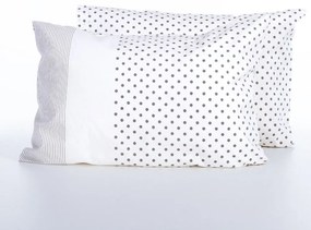 Μαξιλαροθήκη Donter Grey Nef-Nef Homeware 52 X 72 100% Βαμβάκι