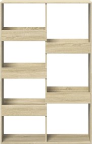 vidaXL Βιβλιοθήκη/Διαχωριστικό Χώρου Δρυς 100x33x155,5 εκ. Επεξ. Ξύλο