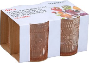 Ποτήρια Νερού 240ml (Σετ 4τμχ) Alpina 871125232288