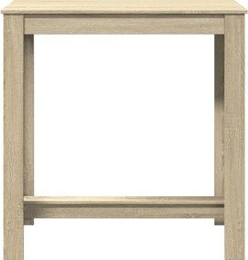 vidaXL Τραπέζι Μπαρ Sonoma Δρυς 102x50x103,5εκ. Επεξεργ. Ξύλο