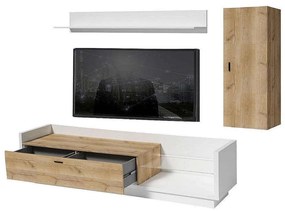 Σύνθεση Talina (Σετ 3Τμχ) Talina_36_1 240x175x48cm Oak-White