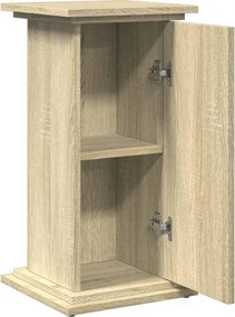 vidaXL Βάση Οθόνης με Αποθ. Sonoma Δρυς 31x30x60 εκ Επεξεργασμένο Ξύλο