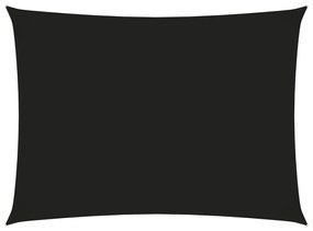 Πανί Σκίασης Ορθογώνιο Μαύρο 3,5 x 5 μ. από Ύφασμα Oxford - Μαύρο