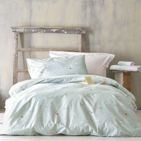 Κουβερλί Παιδικό Jerom (Σετ 2τμχ) Aqua Ρυθμός Single 160x240cm 100% Cotton