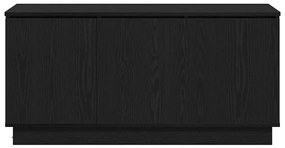 vidaXL Ντουλάπι TV Μαύρη Οξυά 100 x 38 x 49 εκ. Επεξεργασμένο ξύλο