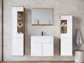 Σετ μπάνιου Nairobi-Λευκό - Φυσικό